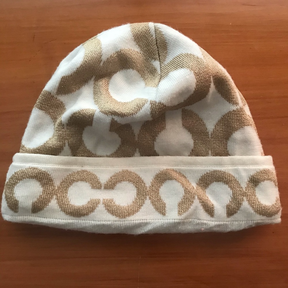 Authentic Coach beanie hat